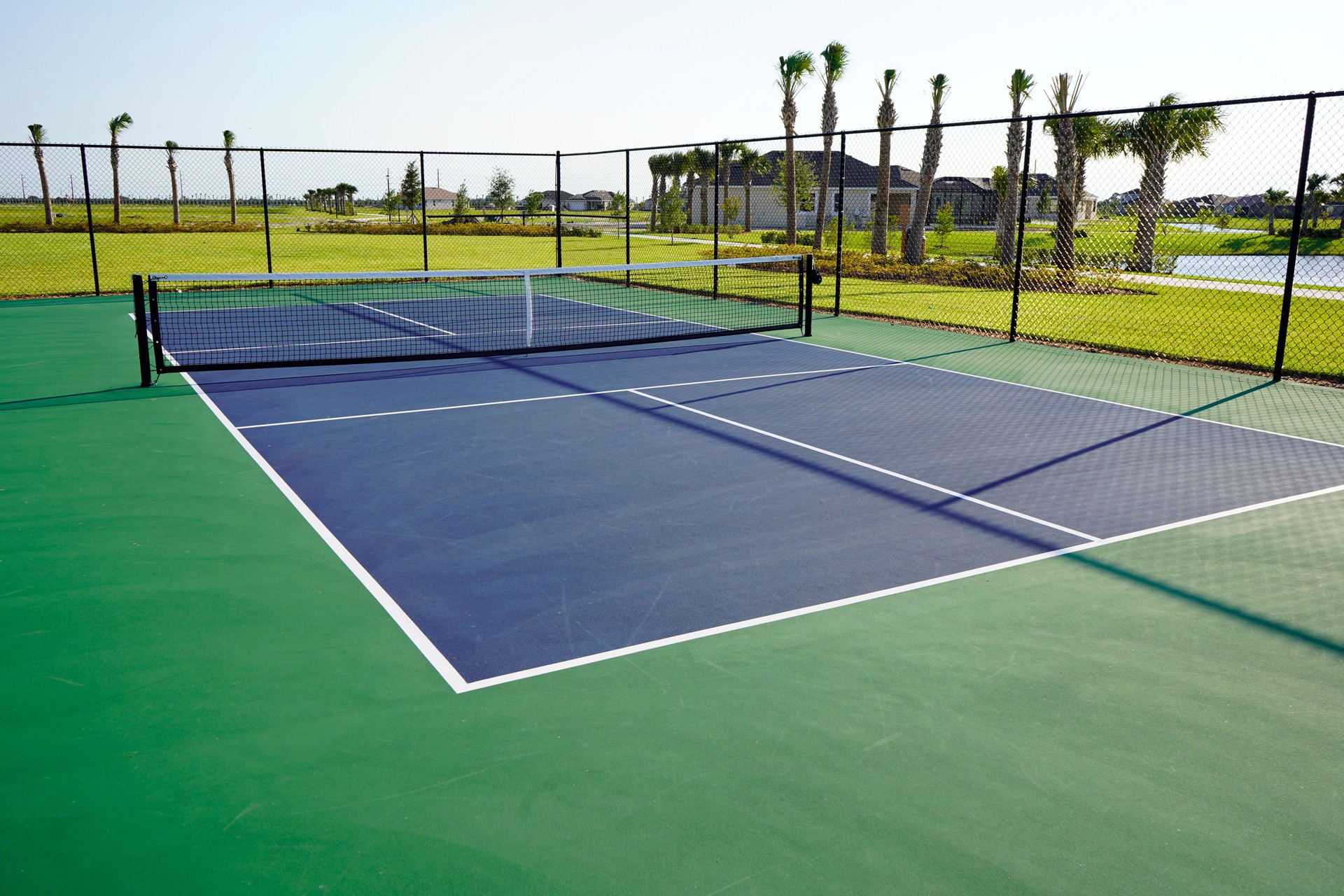 Pickleball court